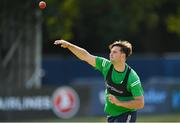 14 July 2022; Fionn Hand during an Ireland men's cricket training session at Malahide Cricket Club in Dublin. Photo by Seb Daly/Sportsfile