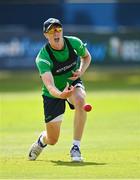 14 July 2022; Harry Tector during an Ireland men's cricket training session at Malahide Cricket Club in Dublin. Photo by Seb Daly/Sportsfile