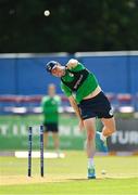 14 July 2022; George Dockrell during an Ireland men's cricket training session at Malahide Cricket Club in Dublin. Photo by Seb Daly/Sportsfile