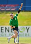 14 July 2022; Josh Little during an Ireland men's cricket training session at Malahide Cricket Club in Dublin. Photo by Seb Daly/Sportsfile