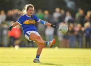 13 July 2022; Ciara O'Hora of Tipperary during the 2022 All-Ireland U16 B Final between Kildare and Tipperary at Crettyard, Co. Laois. Photo by Ray McManus/Sportsfile