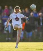 13 July 2022; Tara Rafferty of Kildare during the 2022 All-Ireland U16 B Final between Kildare and Tipperary at Crettyard, Co. Laois. Photo by Ray McManus/Sportsfile