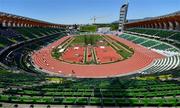 14 July 2022; A general view of Hayward field before the World Athletics Championships at Hayward Field in Eugene, Oregon, USA. Photo by Sam Barnes/Sportsfile