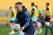 15 July 2022; Captain Jonathan Sexton during the Ireland rugby captain's run at Sky Stadium in Wellington, New Zealand. Photo by Brendan Moran/Sportsfile