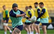 15 July 2022; Andrew Porter during the Ireland rugby captain's run at Sky Stadium in Wellington, New Zealand. Photo by Brendan Moran/Sportsfile