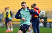 15 July 2022; Peter O’Mahony during the Ireland rugby captain's run at Sky Stadium in Wellington, New Zealand. Photo by Brendan Moran/Sportsfile