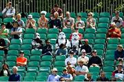 15 July 2022; Spectators during the Men's One Day International match between Ireland and New Zealand at Malahide Cricket Club in Dublin. Photo by Seb Daly/Sportsfile