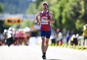 15 July 2022; Dan Nehnevaj of USA competes in the men's 20km walk final during day one of the World Athletics Championships at Hayward Field in Eugene, Oregon, USA. Photo by Sam Barnes/Sportsfile