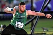 15 July 2022; John Kelly of Ireland competes in the men's Shot Put qualification during day one of the World Athletics Championships at Hayward Field in Eugene, Oregon, USA. Photo by Sam Barnes/Sportsfile