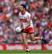 9 July 2022; Christopher McKaigue of Derry during the GAA Football All-Ireland Senior Championship Semi-Final match between Derry and Galway at Croke Park in Dublin. Photo by Ray McManus/Sportsfile