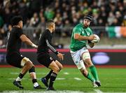 16 July 2022; Caelan Doris of Ireland during the Steinlager Series match between the New Zealand and Ireland at Sky Stadium in Wellington, New Zealand. Photo by Brendan Moran/Sportsfile
