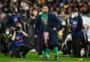 16 July 2022; Andrew Porter of Ireland looks in from the sin bin after recieving a yellow card during the Steinlager Series match between the New Zealand and Ireland at Sky Stadium in Wellington, New Zealand. Photo by Brendan Moran/Sportsfile