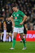 16 July 2022; Jonathan Sexton of Ireland leaves the field during the Steinlager Series match between the New Zealand and Ireland at Sky Stadium in Wellington, New Zealand. Photo by Brendan Moran/Sportsfile