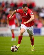 14 July 2022; Aidan Keena of Sligo Rovers during the UEFA Europa Conference League 2022/23 First Qualifying Round Second Leg match between Sligo Rovers and Bala Town at The Showgrounds in Sligo. Photo by Stephen McCarthy/Sportsfile