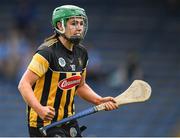 16 July 2022; Miriam Walsh of Kilkenny celebrates after scoring her side's second goal during the Glen Dimplex All-Ireland Senior Camogie Quarter Final match between  Kilkenny and Dublin at Semple Stadium in Thurles, Tipperary. Photo by George Tewkesbury/Sportsfile