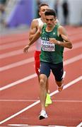 16 July 2022; Andrew Coscoran of Ireland crosses the line to finish third in a season best time in the men's 1500m heats during day two of the World Athletics Championships at Hayward Field in Eugene, Oregon, USA. Photo by Sam Barnes/Sportsfile