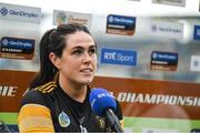 16 July 2022; Player of the Match Miriam Walsh of Kilkenny after the Glen Dimplex All-Ireland Senior Camogie Quarter Final match between Kilkenny and Dublin at Semple Stadium in Thurles, Tipperary. Photo by George Tewkesbury/Sportsfile