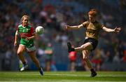 16 July 2022; Louise Ní Mhuircheartaigh of Kerry during the TG4 All-Ireland Ladies Football Senior Championship Semi-Final match between Kerry and Mayo at Croke Park in Dublin. Photo by Stephen McCarthy/Sportsfile