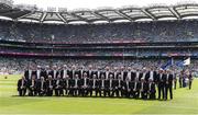 17 July 2022; The 1995 & 1997 All-Ireland Senior Hurling Championship winning Clare team  before the GAA Hurling All-Ireland Senior Championship Final match between Kilkenny and Limerick at Croke Park in Dublin. Photo by Daire Brennan/Sportsfile