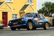 17 July 2022; Jason Black and Karl Egan in their Toyota Starlet RWD during the Triton Showers National Rally Championship at Clonmel in Tipperary. Photo by Philip Fitzpatrick/Sportsfile