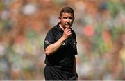 17 July 2022; Referee Colm Lyons during the GAA Hurling All-Ireland Senior Championship Final match between Kilkenny and Limerick at Croke Park in Dublin. Photo by Harry Murphy/Sportsfile