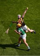 17 July 2022; Michael Carey of Kilkenny in action against Tom Morrissey of Limerick during the GAA Hurling All-Ireland Senior Championship Final match between Kilkenny and Limerick at Croke Park in Dublin. Photo by Daire Brennan/Sportsfile