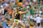 17 July 2022; Billy Ryan of Kilkenny celebrates after scoring his side's first goal during the GAA Hurling All-Ireland Senior Championship Final match between Kilkenny and Limerick at Croke Park in Dublin. Photo by Stephen McCarthy/Sportsfile