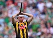17 July 2022; Kilkenny players Alan Murphy after his side's defeat in the GAA Hurling All-Ireland Senior Championship Final match between Kilkenny and Limerick at Croke Park in Dublin. Photo by Piaras Ó Mídheach/Sportsfile