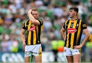 17 July 2022; Martin Keoghan, left, and Billy Ryan of Kilkenny after their side's defeat in the GAA Hurling All-Ireland Senior Championship Final match between Kilkenny and Limerick at Croke Park in Dublin. Photo by Seb Daly/Sportsfile