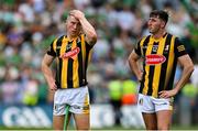 17 July 2022; Martin Keoghan, left, and Billy Ryan of Kilkenny after their side's defeat in the GAA Hurling All-Ireland Senior Championship Final match between Kilkenny and Limerick at Croke Park in Dublin. Photo by Seb Daly/Sportsfile
