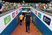 17 July 2022; Kilkenny manager Brian Cody walks down the tunnel after his side's defeat in the GAA Hurling All-Ireland Senior Championship Final match between Kilkenny and Limerick at Croke Park in Dublin. Photo by Harry Murphy/Sportsfile