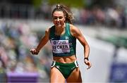 17 July 2022; Sophie Becker of Ireland competes in the women's 400m heats during day three of the World Athletics Championships at Hayward Field in Eugene, Oregon, USA. Photo by Sam Barnes/Sportsfile