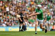 17 July 2022; Aaron Gillane of Limerick during the GAA Hurling All-Ireland Senior Championship Final match between Kilkenny and Limerick at Croke Park in Dublin. Photo by Seb Daly/Sportsfile