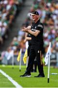 17 July 2022; Kilkenny manager Brian Cody during the GAA Hurling All-Ireland Senior Championship Final match between Kilkenny and Limerick at Croke Park in Dublin. Photo by Seb Daly/Sportsfile