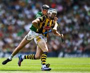 17 July 2022; TJ Reid of Kilkenny in action against Diarmaid Byrnes of Limerick during the GAA Hurling All-Ireland Senior Championship Final match between Kilkenny and Limerick at Croke Park in Dublin. Photo by Seb Daly/Sportsfile