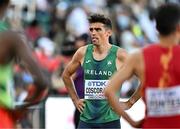 17 July 2022; Andrew Coscoran of Ireland dejected after competing in the men's 1500m semi-finals during day three of the World Athletics Championships at Hayward Field in Eugene, Oregon, USA. Photo by Sam Barnes/Sportsfile
