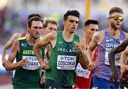 17 July 2022; Andrew Coscoran of Ireland, centre, on his way to finishing 12th in his men's 1500m semi-finals during day three of the World Athletics Championships at Hayward Field in Eugene, Oregon, USA. Photo by Sam Barnes/Sportsfile