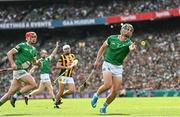 17 July 2022; Seán Finn of Limerick during the GAA Hurling All-Ireland Senior Championship Final match between Kilkenny and Limerick at Croke Park in Dublin. Photo by Ramsey Cardy/Sportsfile