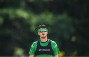 18 July 2022; Mark Adair of Ireland before the Men's T20 International match between Ireland and New Zealand at Stormont in Belfast. Photo by Ramsey Cardy/Sportsfile
