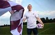 18 July 2022; All-Ireland glory officially up for grabs! Former Galway footballing ace, Gary Sice pictured today ahead of the 2022 GAA All-Ireland Senior Football Championship Final which takes place this Sunday in Croke Park. Sice was in attendance alongside former Kerry forward Barry John Keane, as the pair teamed up with AIB to look ahead to one of #TheToughest matches of the year between Galway and Kerry. For updates on the match, exclusive content and behind the scenes action from the Football Championship, follow AIB GAA on Facebook, Twitter and Instagram. Photo by David Fitzgerald/Sportsfile