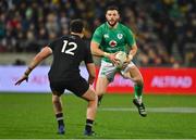 16 July 2022; Robbie Henshaw of Ireland in action against David Havili of New Zealand during the Steinlager Series match between the New Zealand and Ireland at Sky Stadium in Wellington, New Zealand. Photo by Brendan Moran/Sportsfile