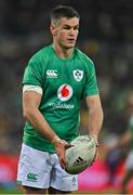 16 July 2022; Jonathan Sexton of Ireland during the Steinlager Series match between the New Zealand and Ireland at Sky Stadium in Wellington, New Zealand. Photo by Brendan Moran/Sportsfile