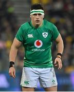 16 July 2022; Dan Sheehan of Ireland  during the Steinlager Series match between the New Zealand and Ireland at Sky Stadium in Wellington, New Zealand. Photo by Brendan Moran/Sportsfile