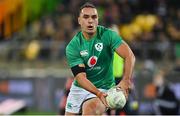 16 July 2022; James Lowe of Ireland during the Steinlager Series match between the New Zealand and Ireland at Sky Stadium in Wellington, New Zealand. Photo by Brendan Moran/Sportsfile