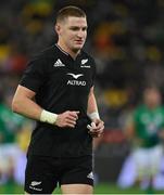 16 July 2022; Jordie Barrett of New Zealand during the Steinlager Series match between the New Zealand and Ireland at Sky Stadium in Wellington, New Zealand. Photo by Brendan Moran/Sportsfile