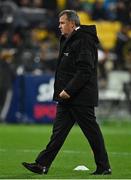 16 July 2022; New Zealand head coach Ian Foster before the Steinlager Series match between the New Zealand and Ireland at Sky Stadium in Wellington, New Zealand. Photo by Brendan Moran/Sportsfile