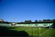 18 July 2022; A general view of the Huvepharma Arena before a Shamrock Rovers training session in Razgrad, Bulgaria. Photo by Alex Nicodim/Sportsfile