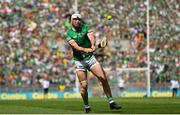 17 July 2022; Aaron Gillane of Limerick during the GAA Hurling All-Ireland Senior Championship Final match between Kilkenny and Limerick at Croke Park in Dublin. Photo by Harry Murphy/Sportsfile