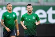 18 July 2022; Jack Byrne during a Shamrock Rovers training session at Huvepharma Arena in Razgrad, Bulgaria. Photo by Alex Nicodim/Sportsfile