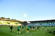 18 July 2022; A general view during a Shamrock Rovers training session at Huvepharma Arena in Razgrad, Bulgaria. Photo by Alex Nicodim/Sportsfile
